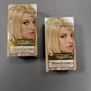 2 L'Oreal Paris Superior Preference Hair Color LB02 Extra Light Natural Blonde *
